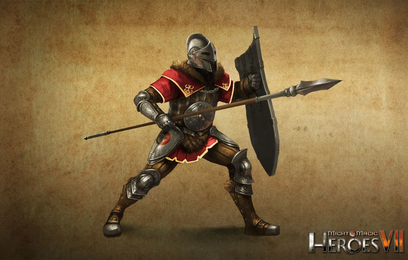 Photo wallpaper art, the guardian, art, heroes of might and magic 7, Might &amp; Magic 7, The …