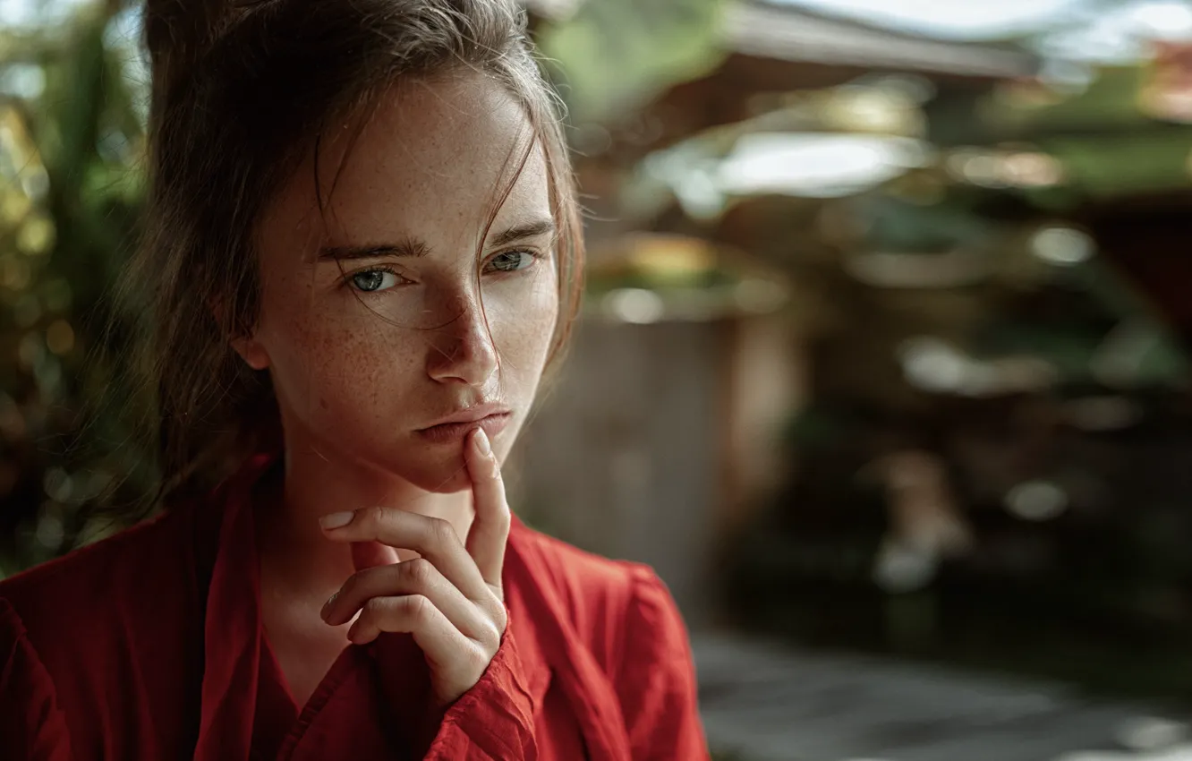 Photo wallpaper girl, beautiful, model, pretty, awesome, lovely, George Chernyadev, Georgy Chernyadyev