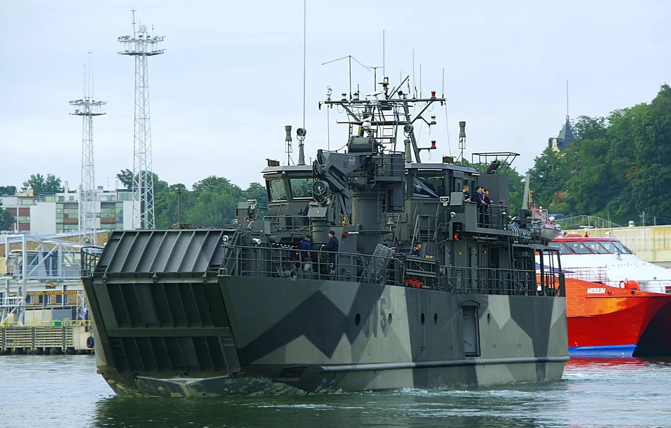 Photo wallpaper minzag, Pyharanta, Finnish Navy