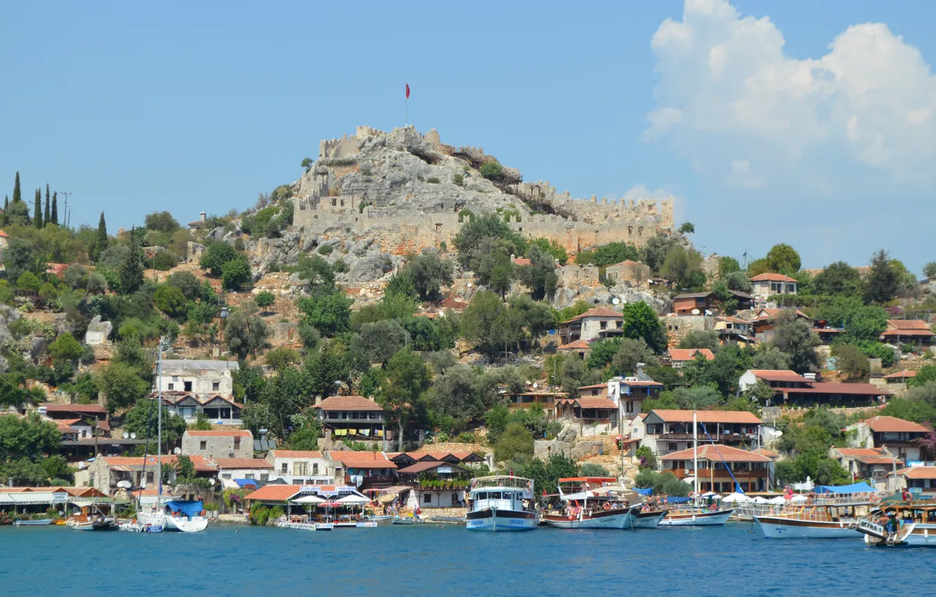 Photo wallpaper sea, nature, Turkey