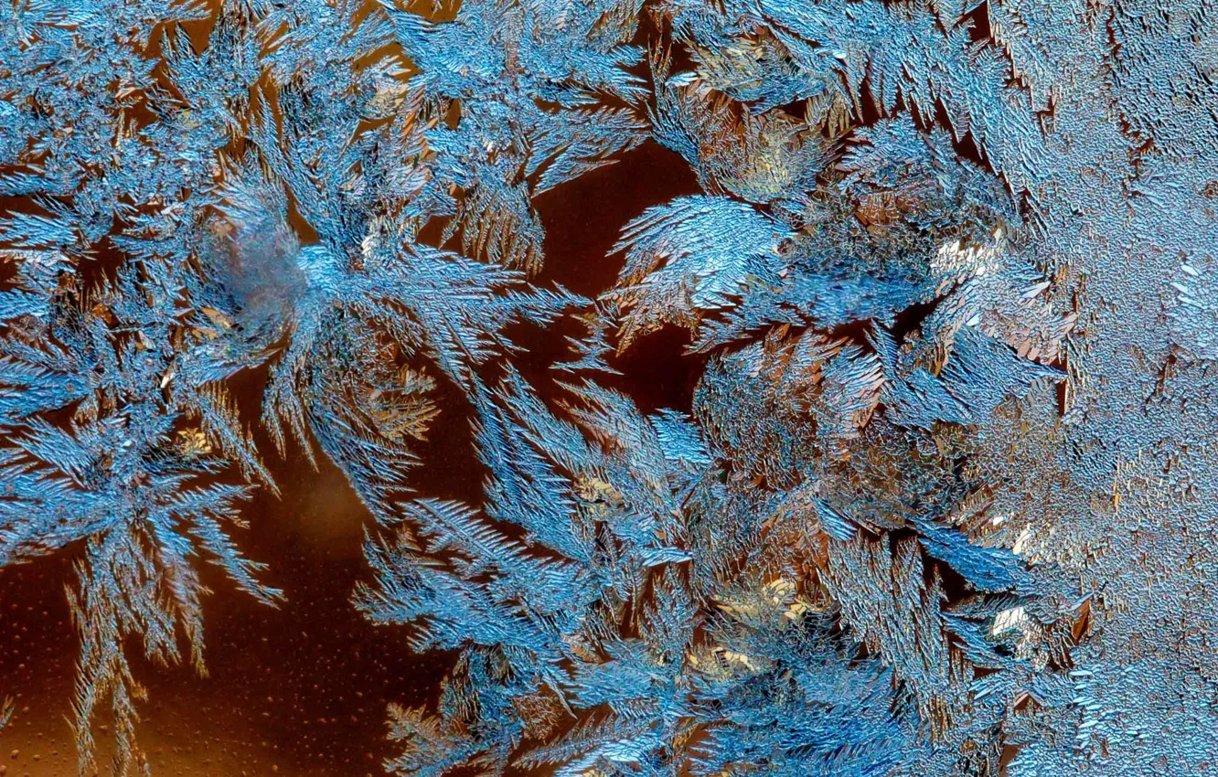 Photo wallpaper cold, winter, background, pattern