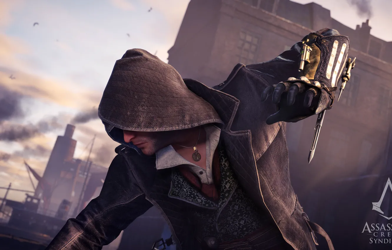 Photo wallpaper jump, murder, blade, assassin, Jacob Fry, Assassin's Creed Syndicate