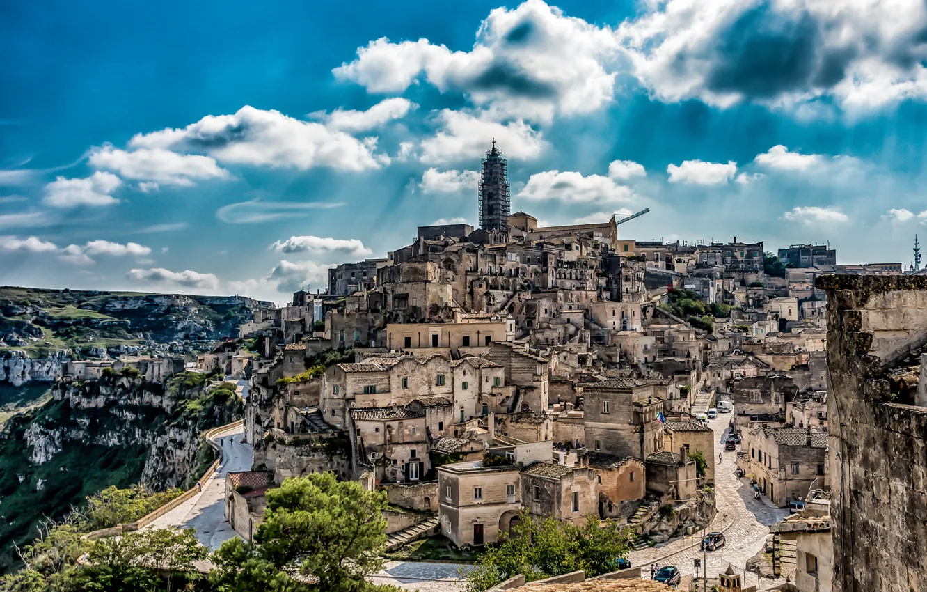 Photo wallpaper Italy, Matera, Basilicata
