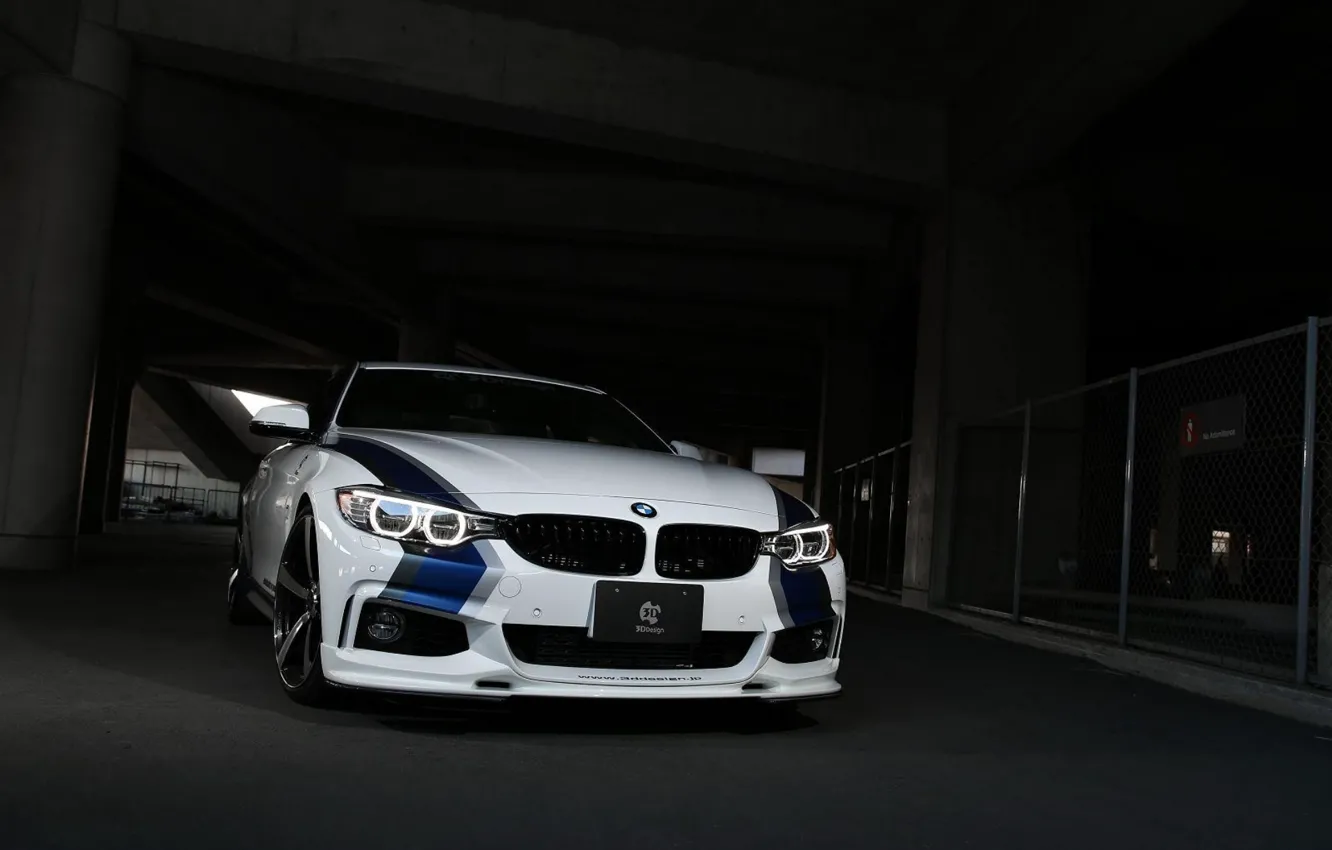 Photo wallpaper BMW, 2014, 4Series, Tuned by 3D Design
