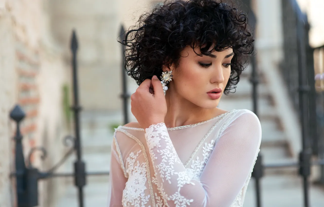 Photo wallpaper girl, portrait, Eva Roldan