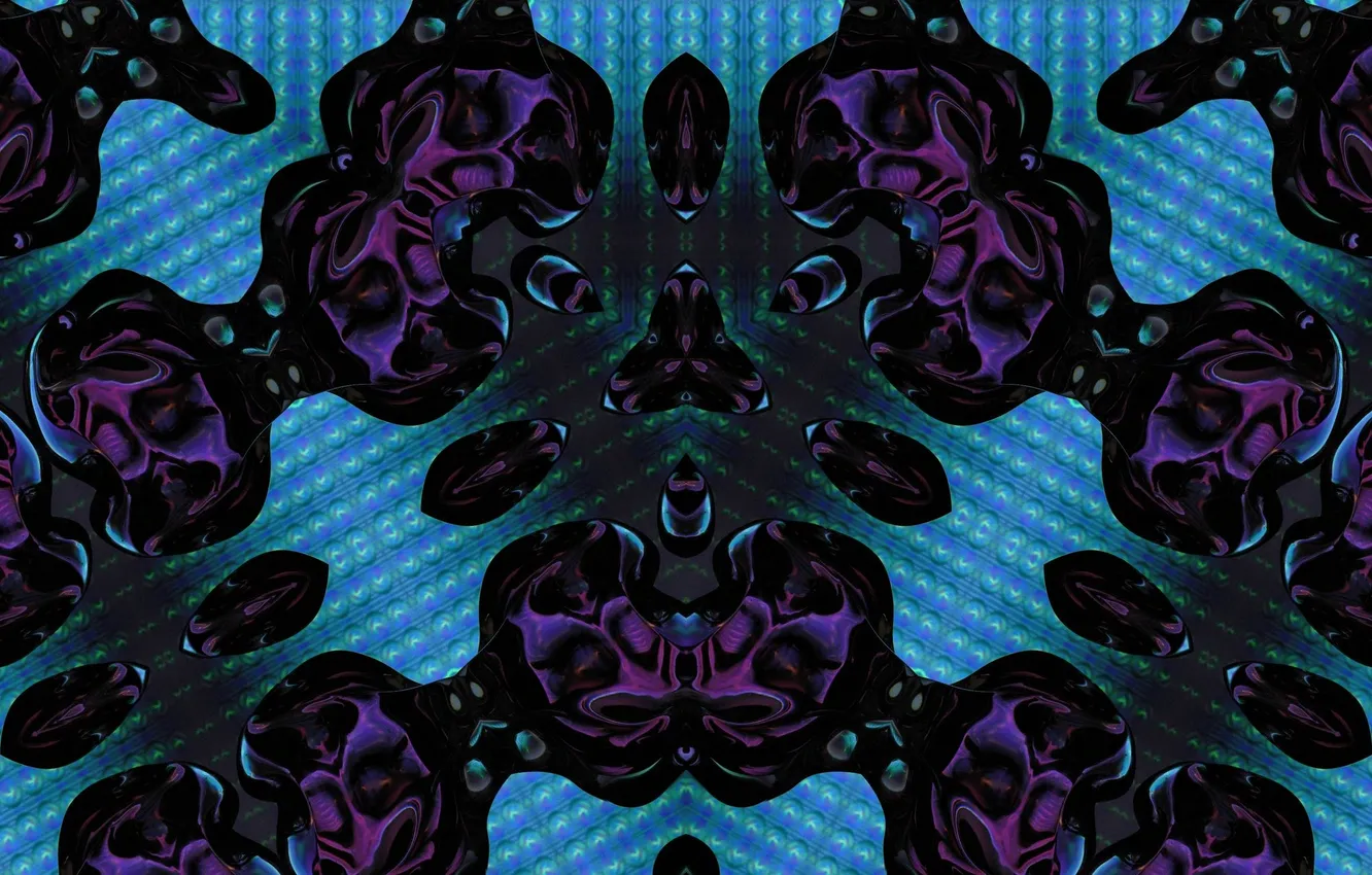 Photo wallpaper line, abstraction, pattern, spot, fractal