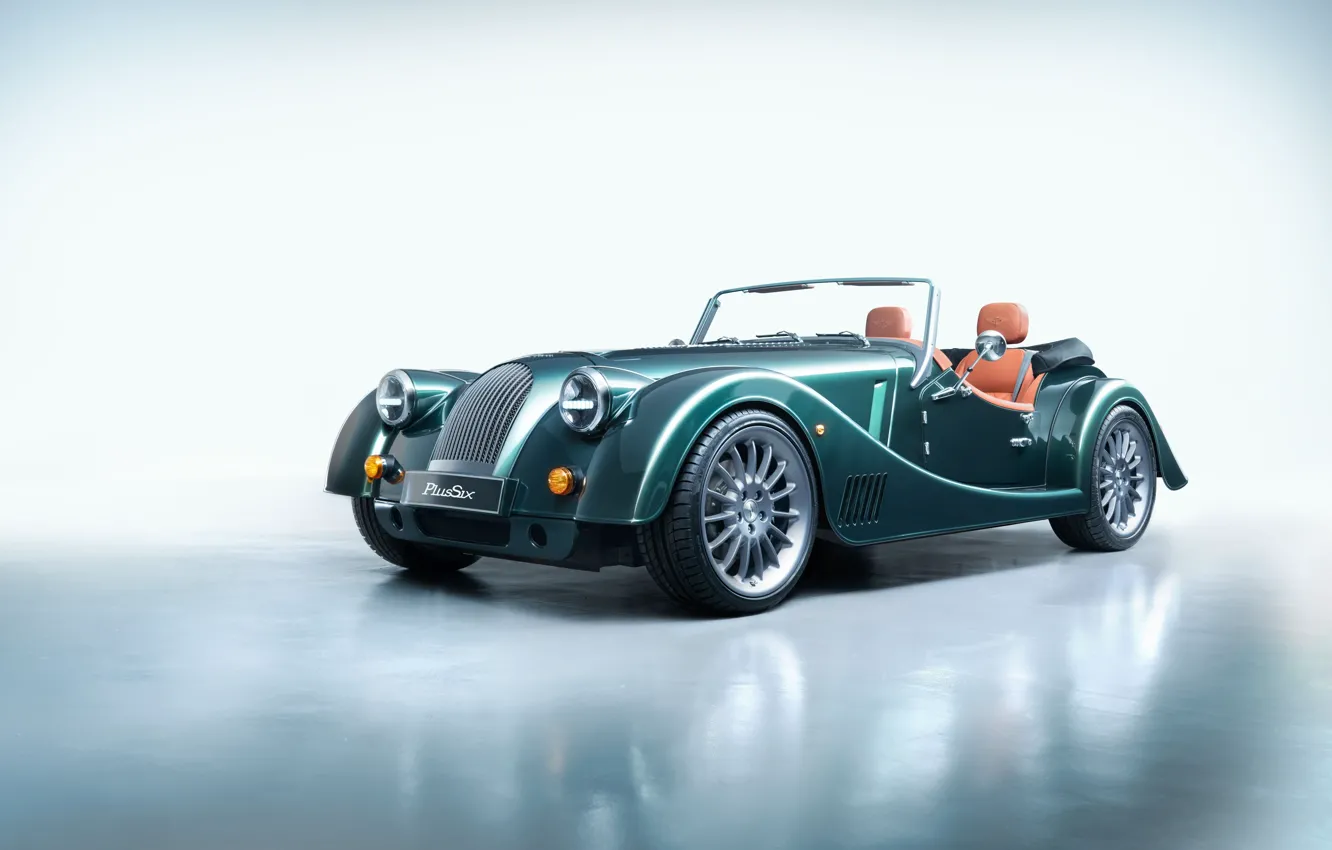 Photo wallpaper Roadster, Roadster, Sports car, Sports car, Morgan Motor Company, Morgan Plus Six