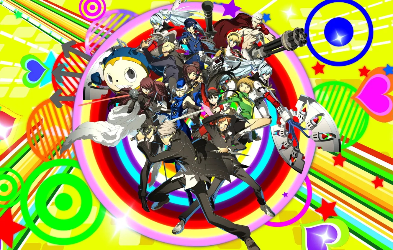 Photo wallpaper weapons, background, characters, Person 4, person