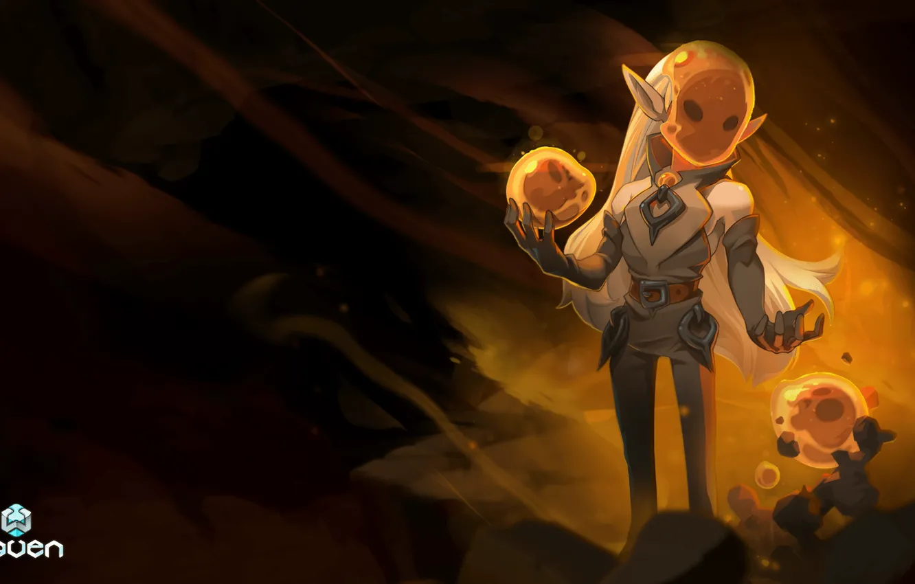 Photo wallpaper being, characters, Waven