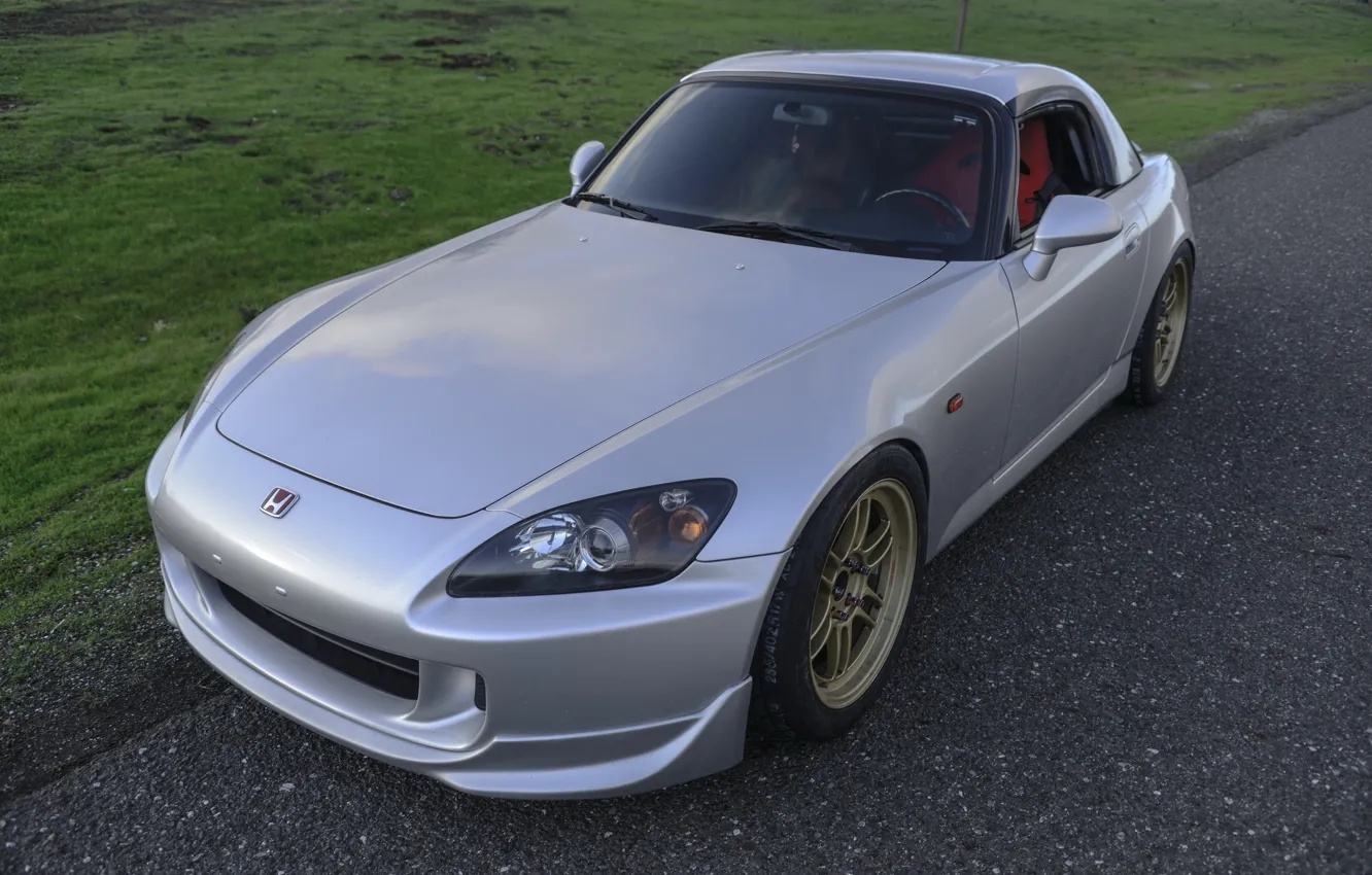 Photo wallpaper Honda, S2000, Wheels, Bronze