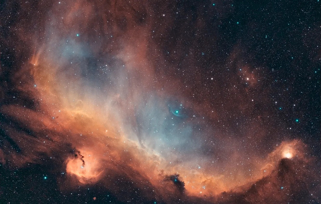 Photo wallpaper the sky, space, stars, the universe, galaxy, space, astrophotography