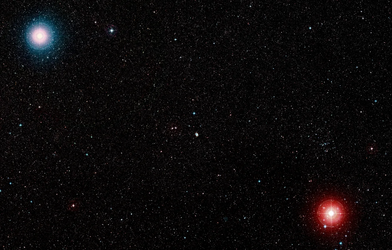 Photo wallpaper Star, Stars, Nebula, Digitized Sky Survey 2, Vela, THAT, DSS 2, DSS2