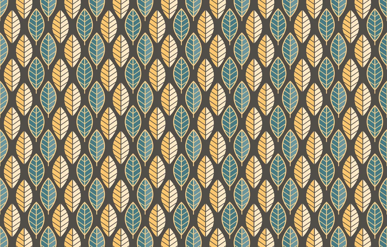 Photo wallpaper background, pattern, texture, leaves, ornament, background