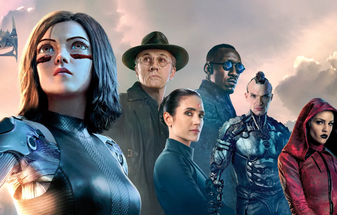 Photo wallpaper city, vector, sword, Android, Action, armor, Michelle Rodrigue, weapon