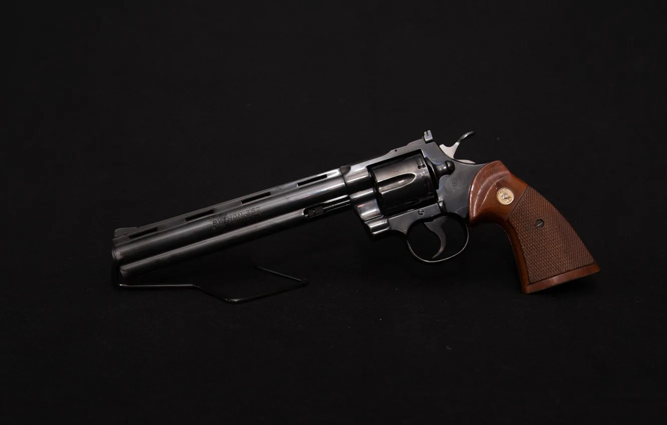 Photo wallpaper revolver, 357 Magnum, colt python