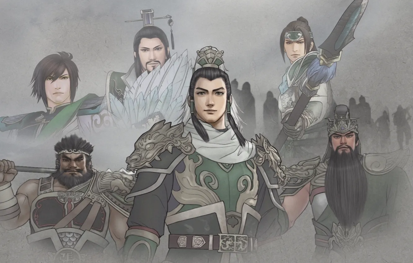 Photo wallpaper game, Games, Dynasty Warriors, Shin Sangoku Musou, three kingdoms, Shu