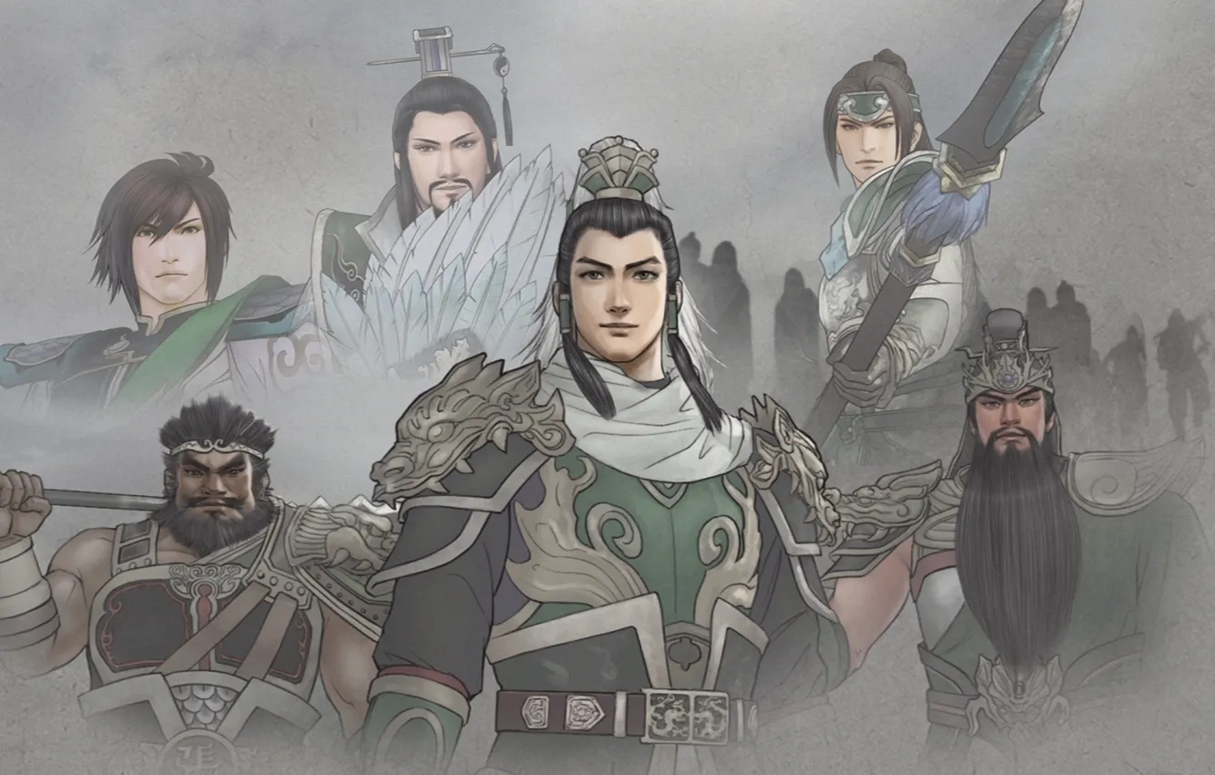 Photo wallpaper game, games, Dynasty Warriors, Shin Sangoku Musou, Shu, Three Kingdoms