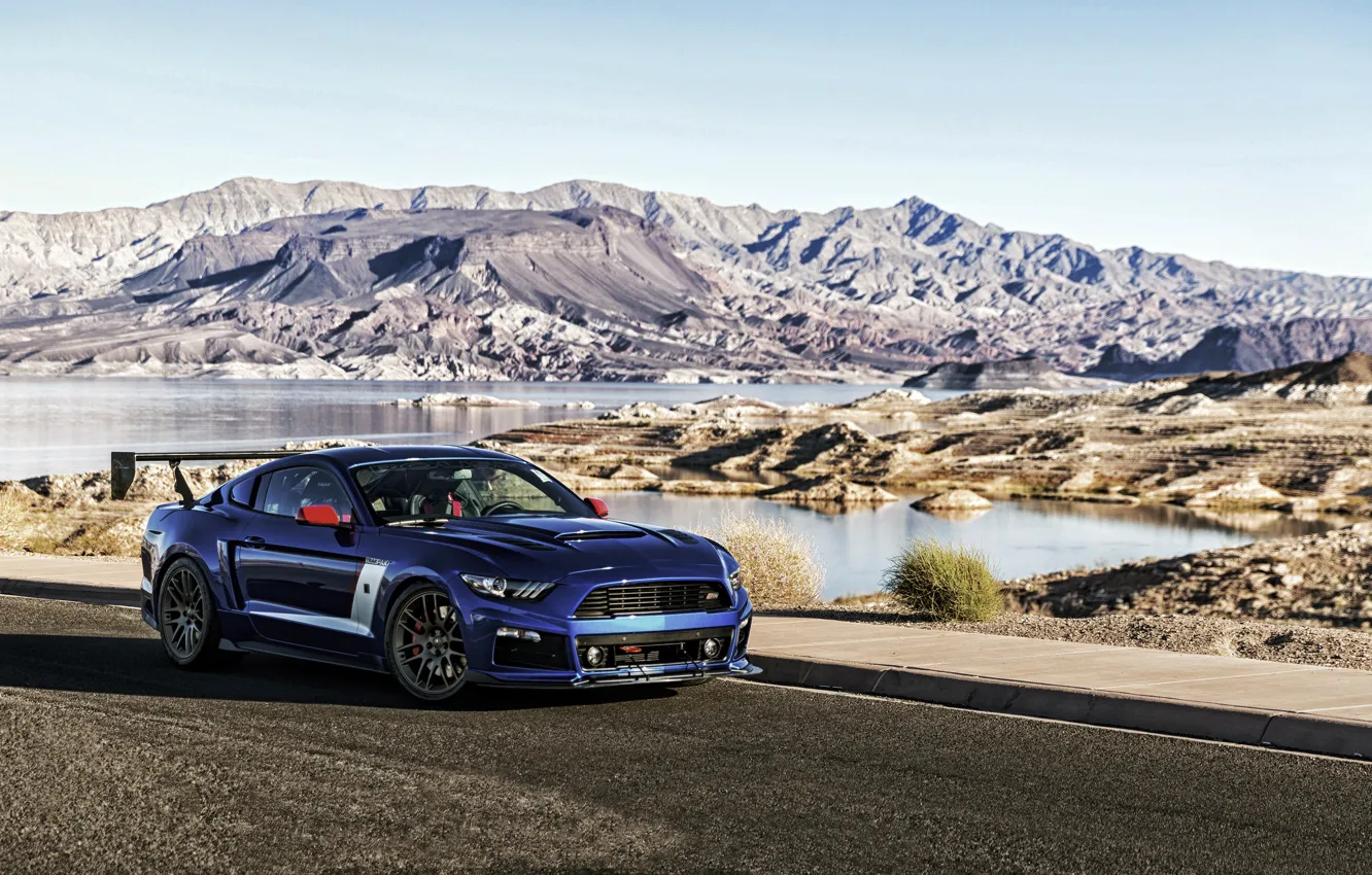 Photo wallpaper Mustang, Ford, Mustang, Ford, Roush Stage 3