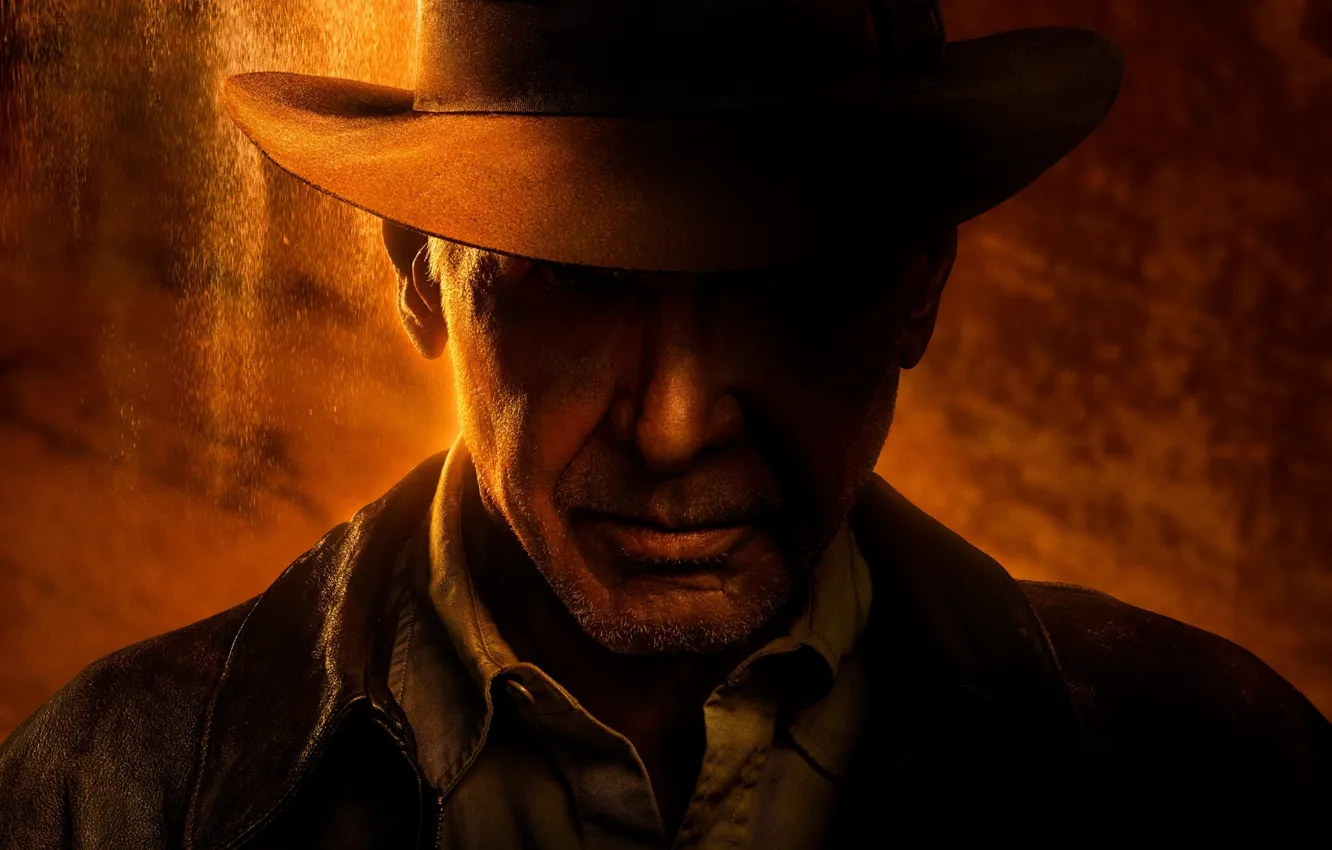 Wallpaper Indiana Jones, The film, Harrison Ford, Harrison Ford, 2025