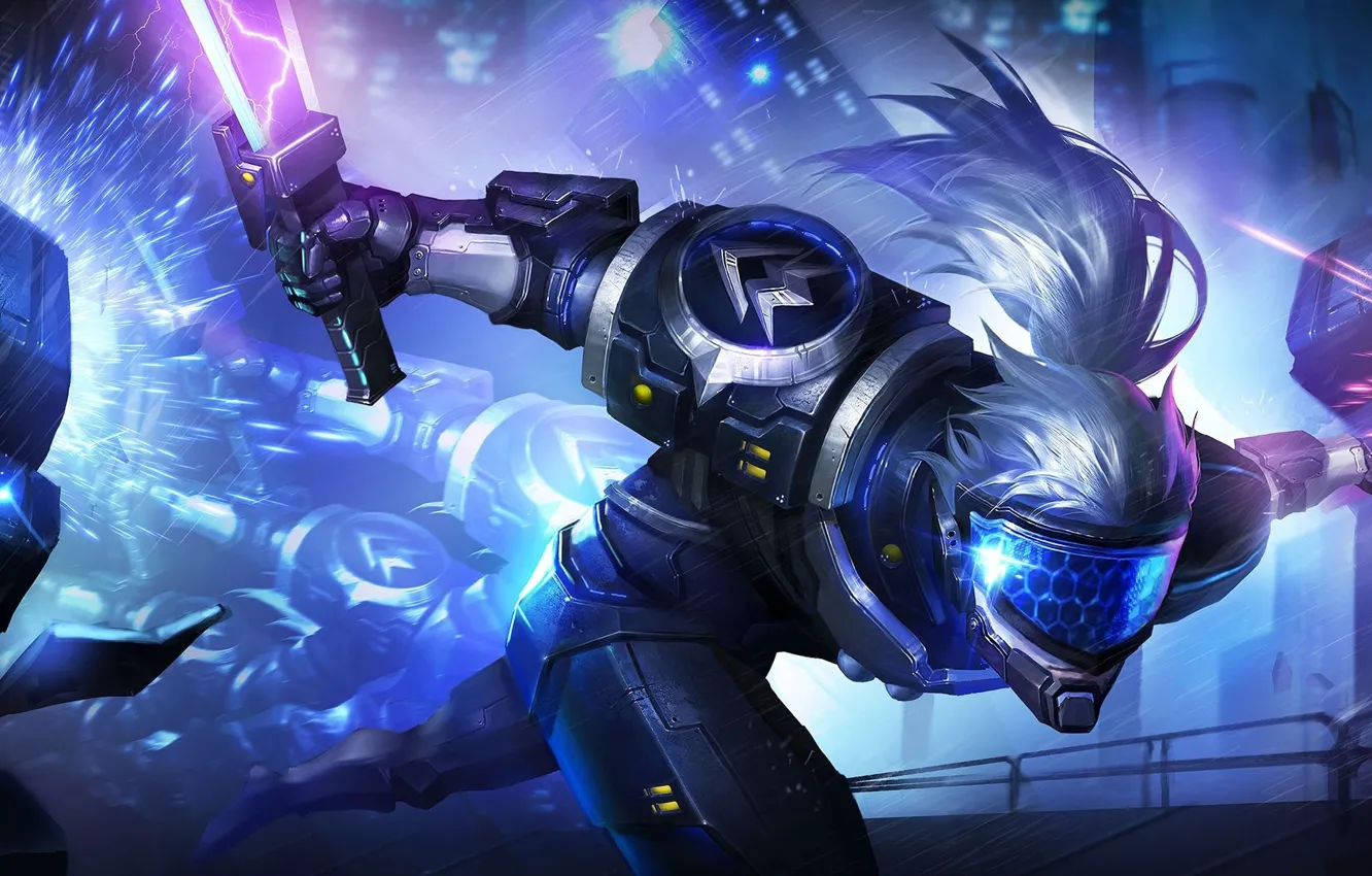 Photo wallpaper the game, robot, runs, King of Glory, The king of glory