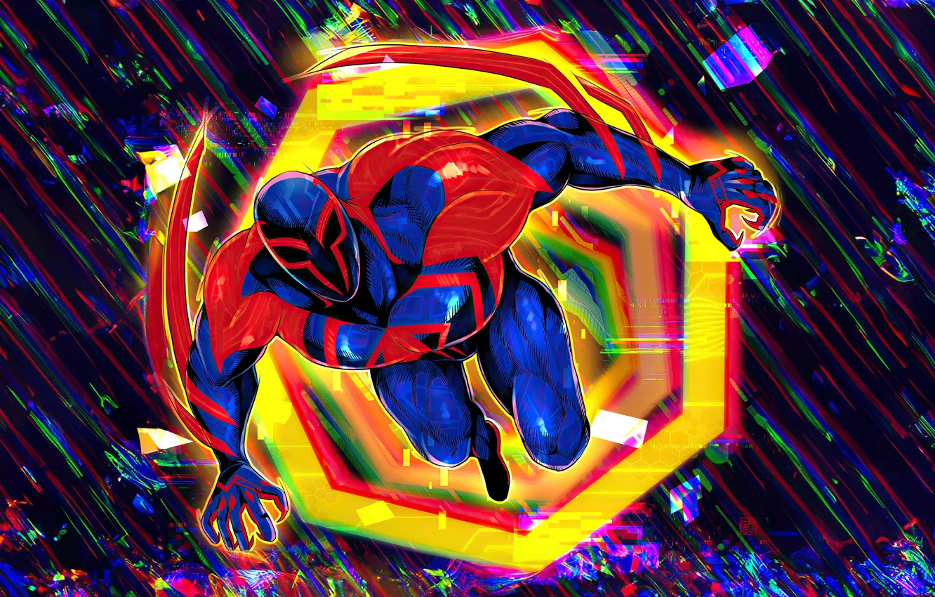 Photo wallpaper Spiderman, Wonder, fantast art