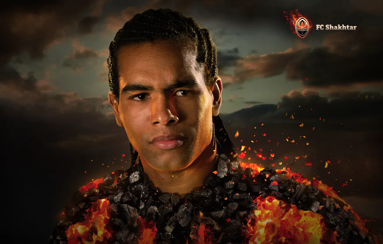 Photo wallpaper lights, football, sport, coal, Miner, Player, Alex Teixeira, Alex Teixeira