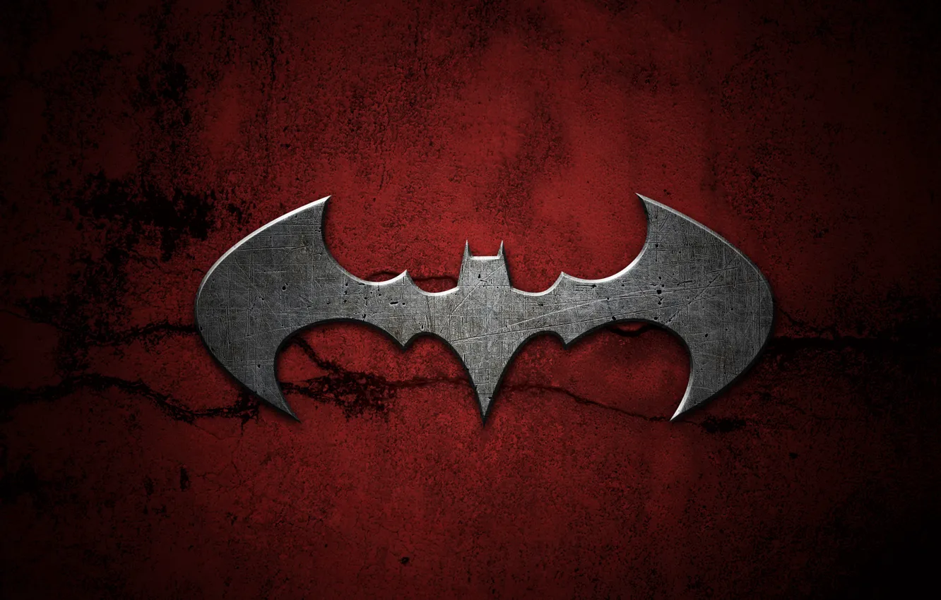 Photo wallpaper graphics, logo, Batman