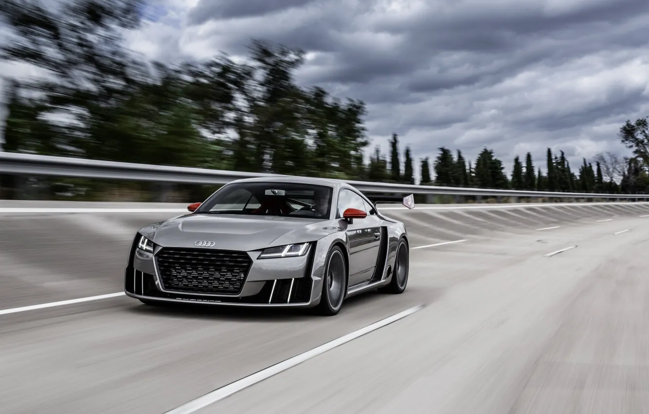 Photo wallpaper Audi, fast, TT, Audi TT clubsport turbo concept