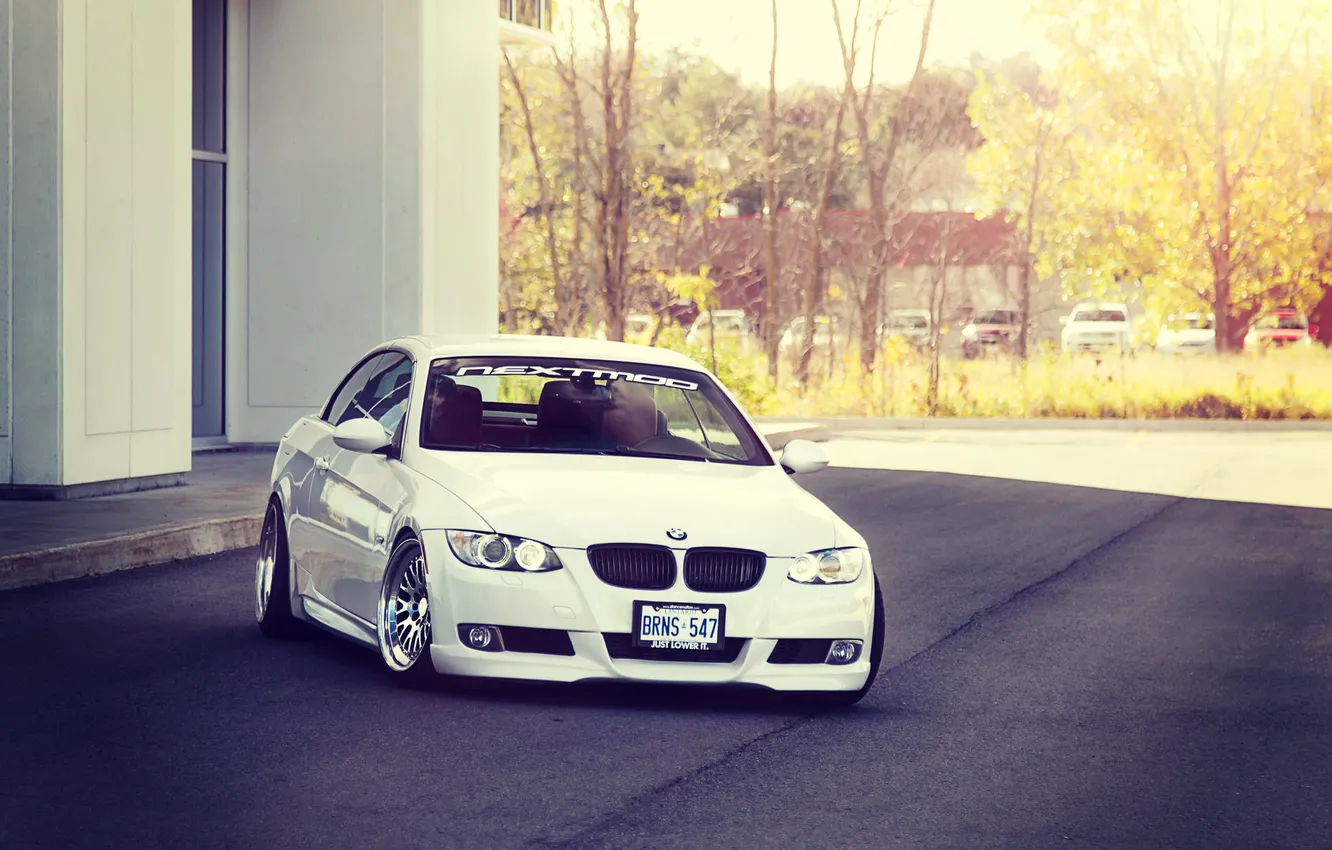 Photo wallpaper BMW, 3Series, 335i, E93, stance, stanceworks, CCW