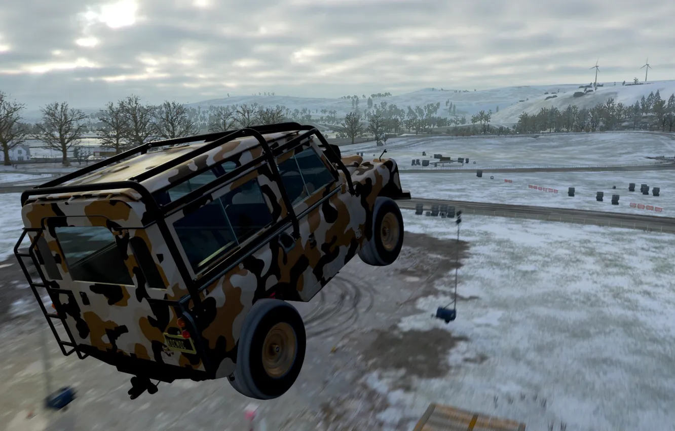 Photo wallpaper car, Land Rover, Forza 4, Tillex