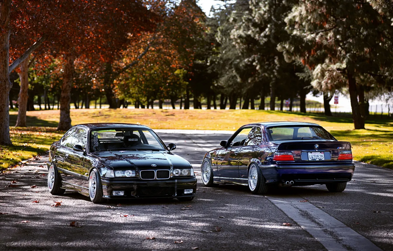 Photo wallpaper nature, tuning, BMW, 1013mm, bmw 3