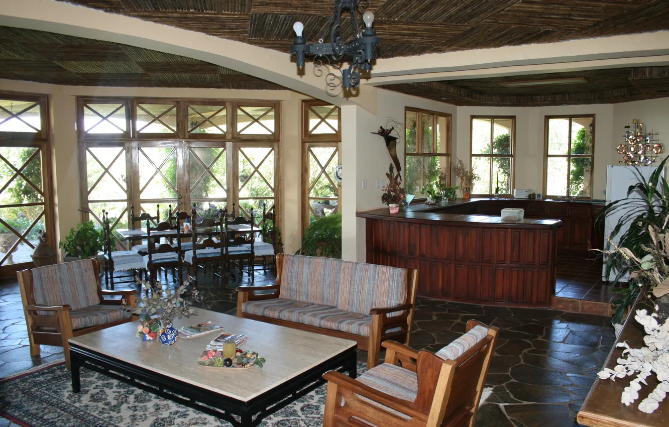 Photo wallpaper design, style, Villa, home, interior, living space