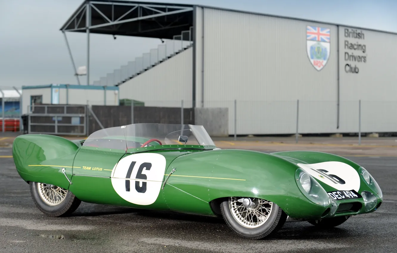 Photo wallpaper Lotus, Car, Legends, 1956-1957, №16, Series I, Racing, Classic cars