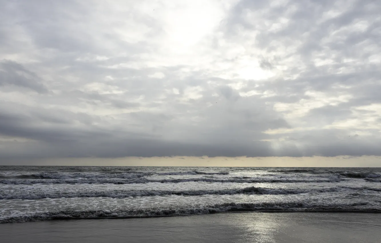 Photo wallpaper sand, sea, wave, beach, summer, summer, beach, sea