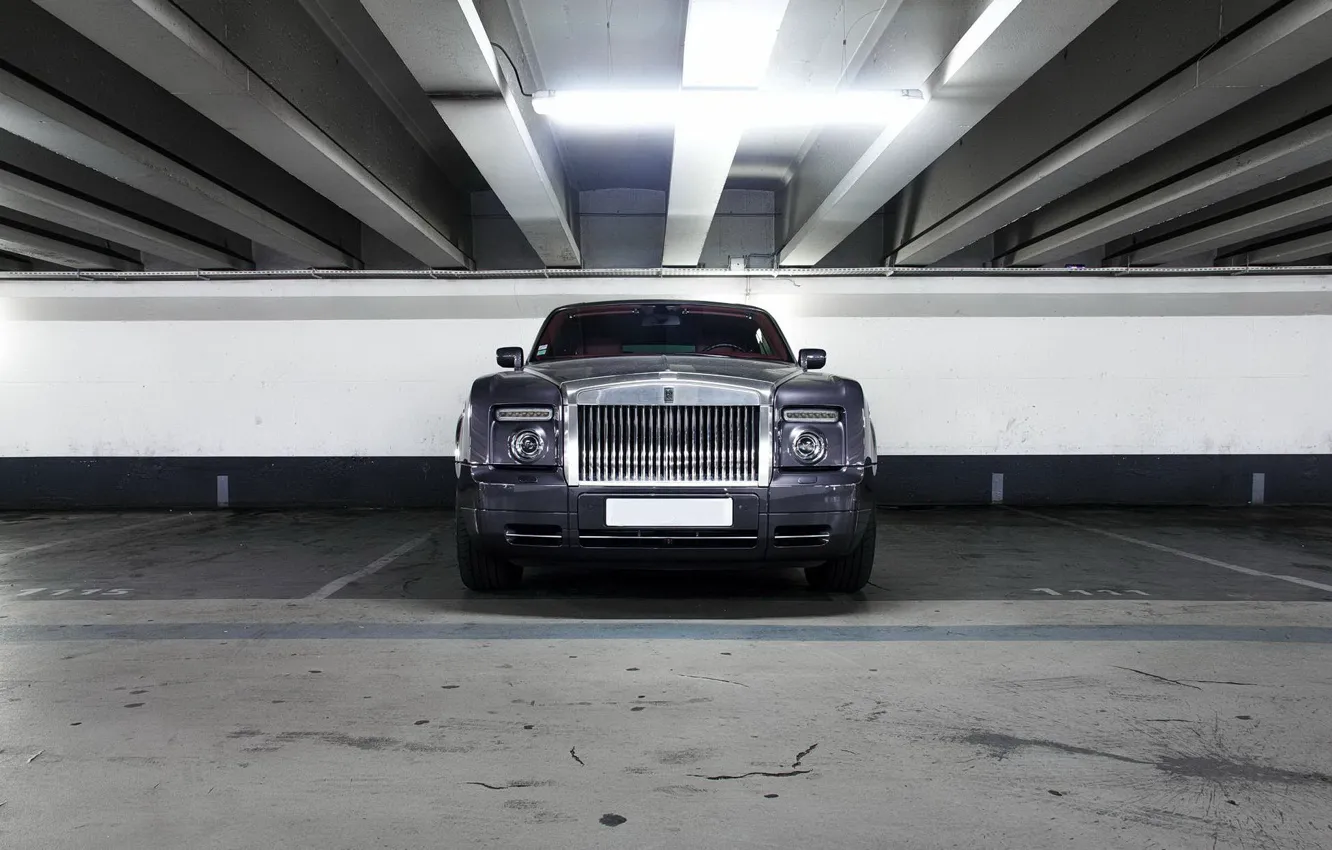 Photo wallpaper Rolls-Royce, Phantom, Front, View