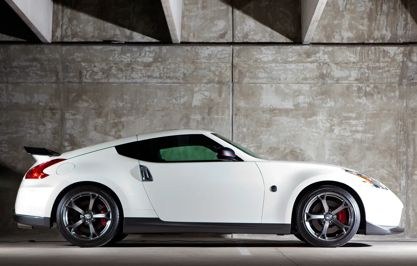 Photo wallpaper auto, tuning, side view, Nismo, Nissan 370Z