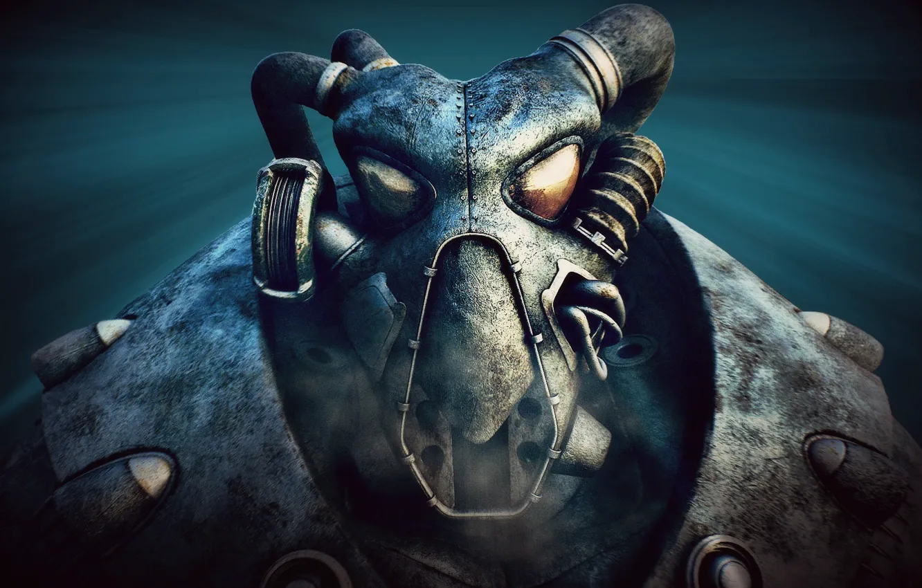 Photo wallpaper armor, games, Fallout2