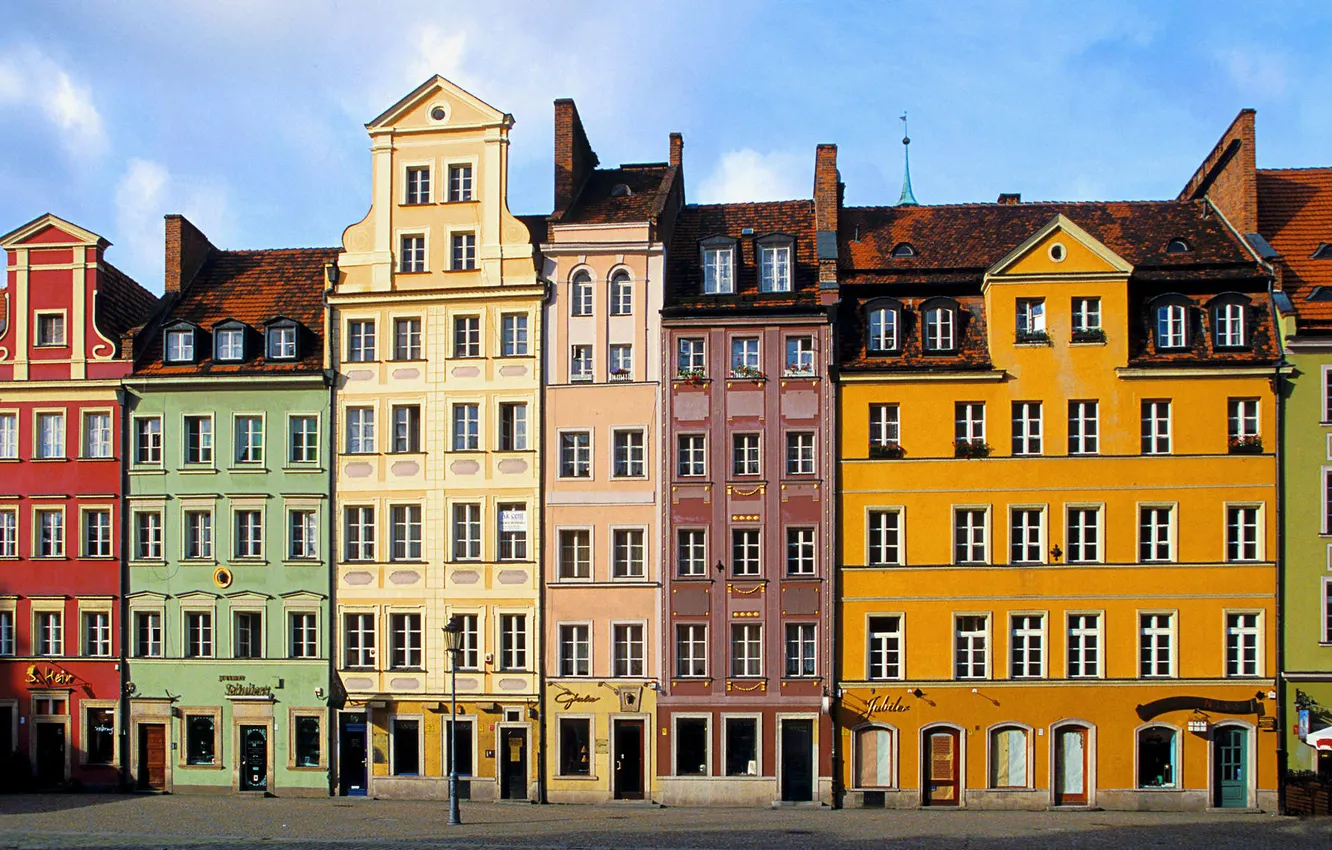 Photo wallpaper the city, home, Poland, apartment