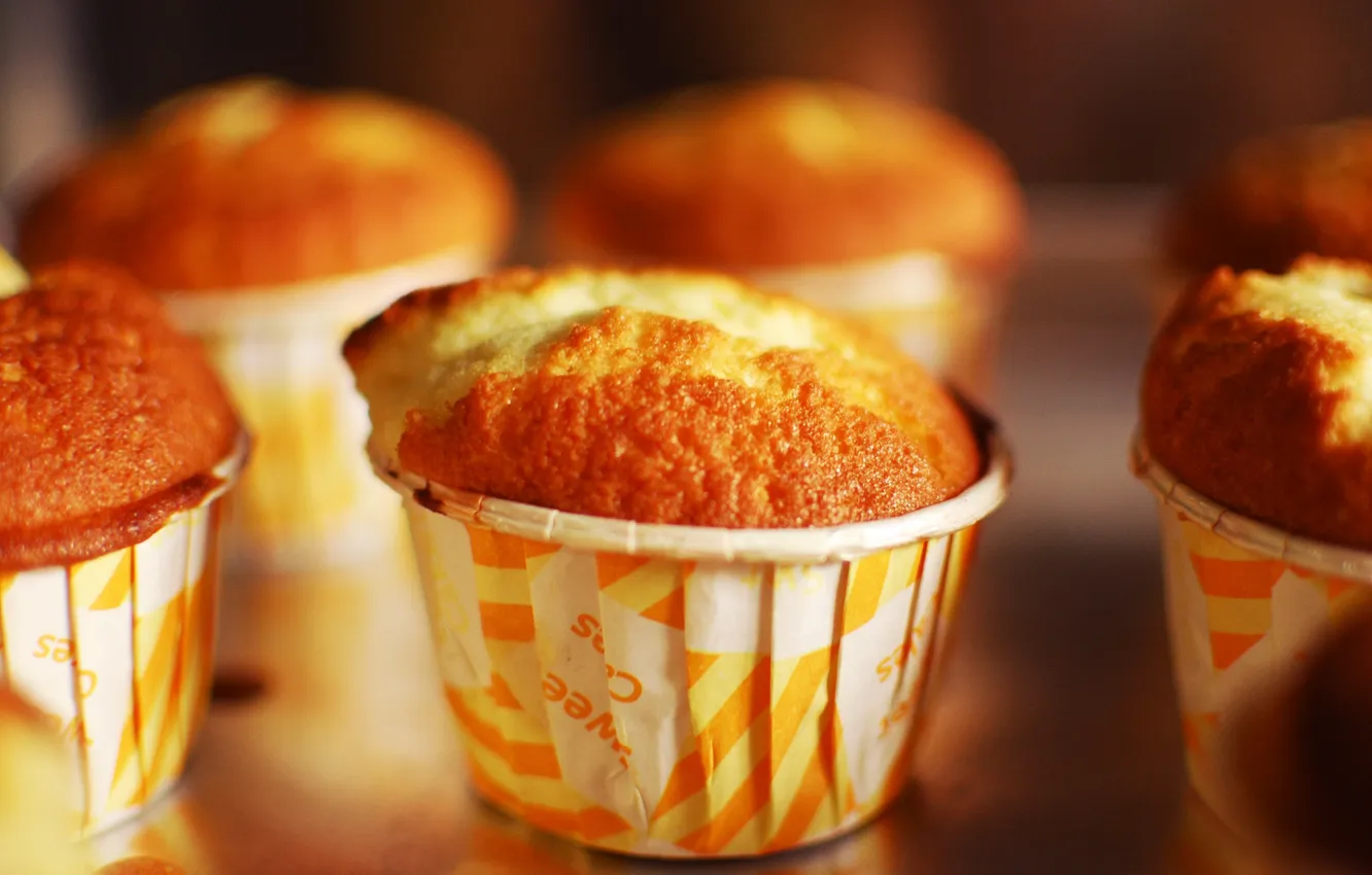 Photo wallpaper a lot, cakes, cupcakes