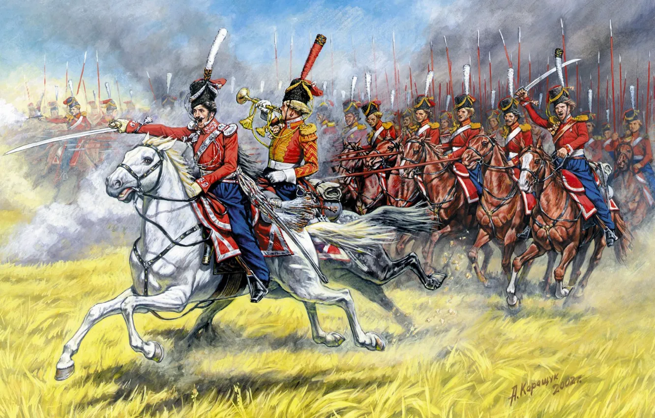 Photo wallpaper 1812 - 1814, Karasuk, Cossack, guards