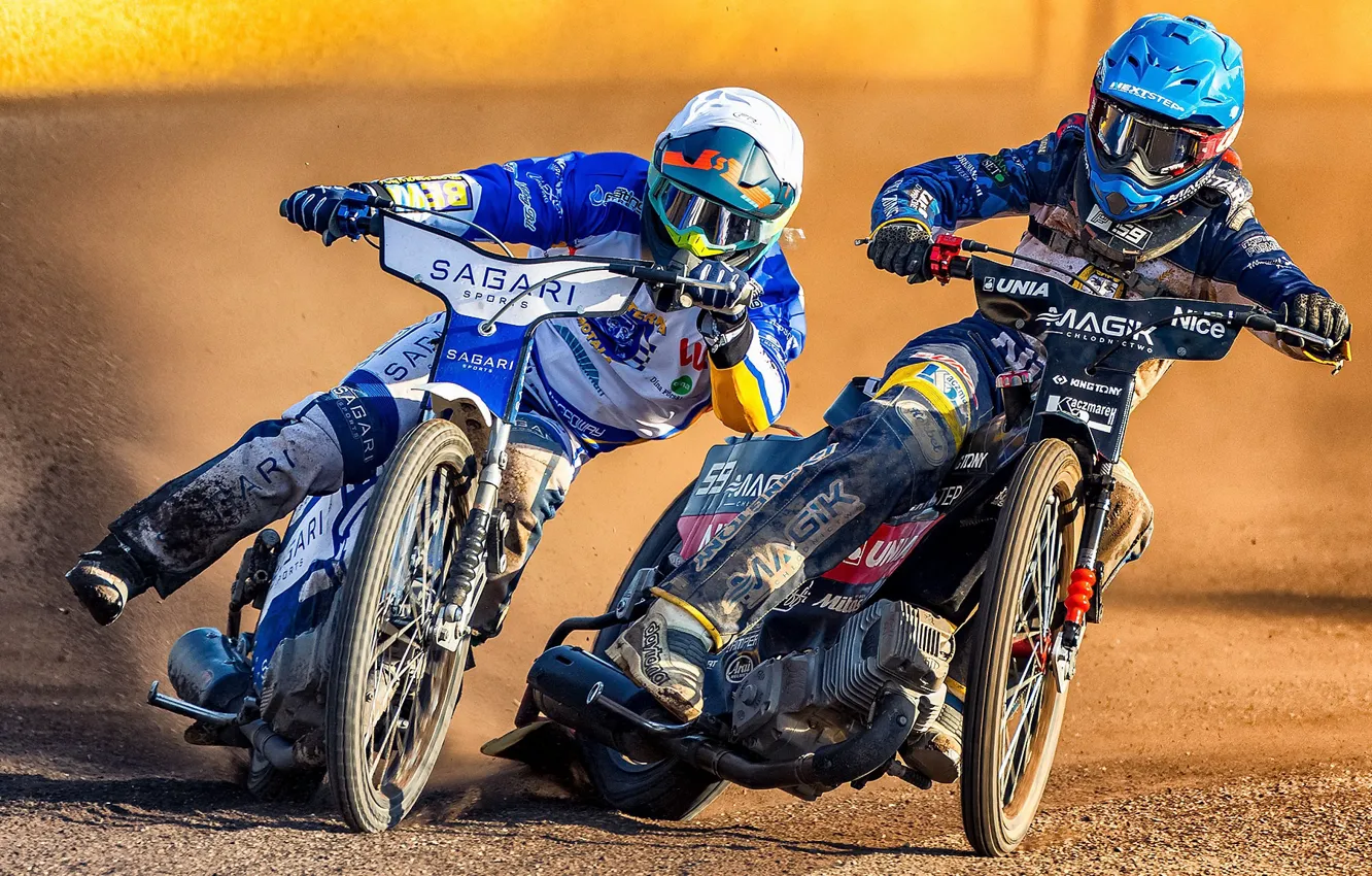 Photo wallpaper race, sport, motorcycle