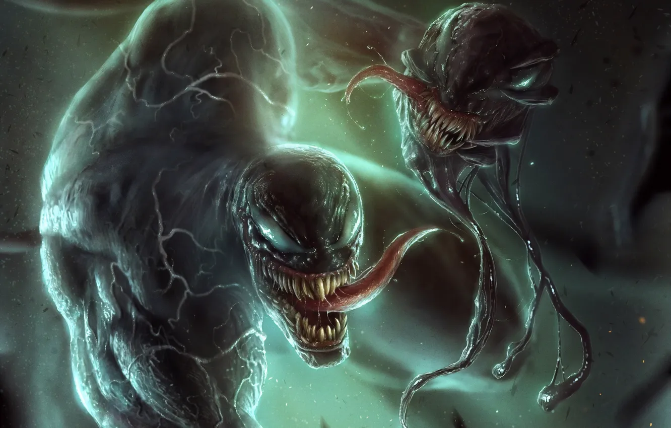 Photo wallpaper victory, monsters, Venom, Venom, the symbiote, gorowa