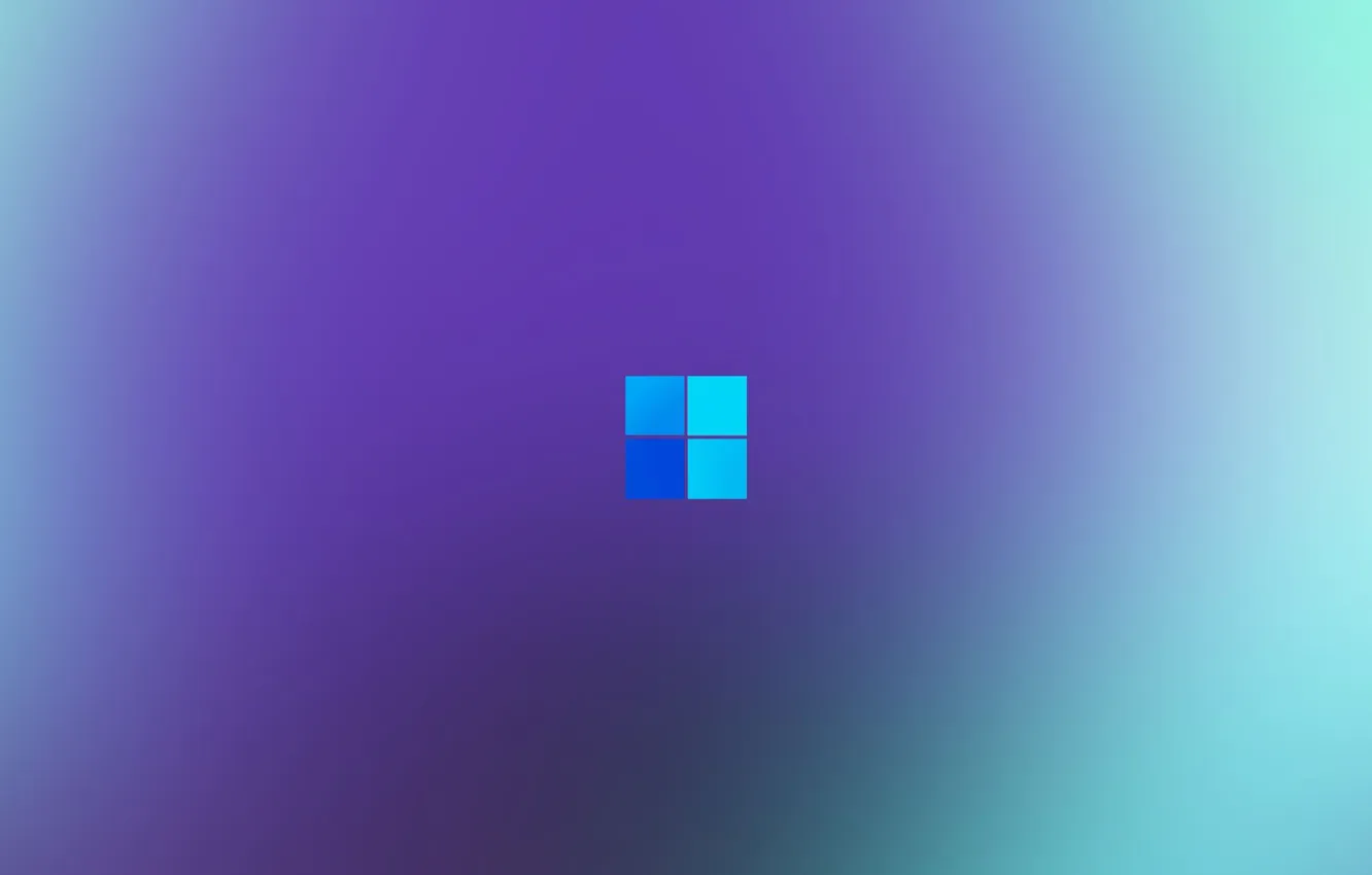 Photo wallpaper abstract, Microsoft, windows, logo, icon, Windows 11