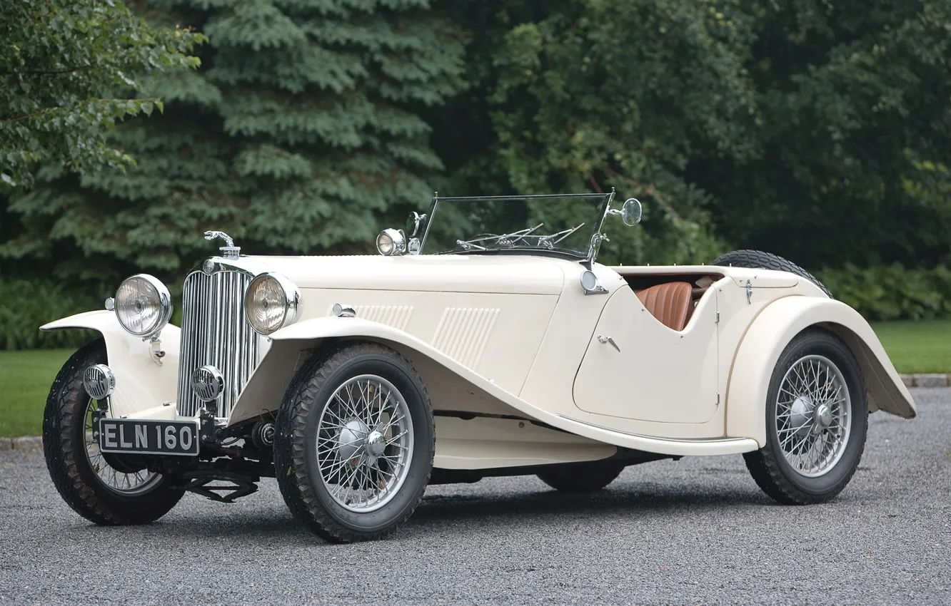 Photo wallpaper auto, retro, photo, Six, Competition, 16/80, 1932–1940