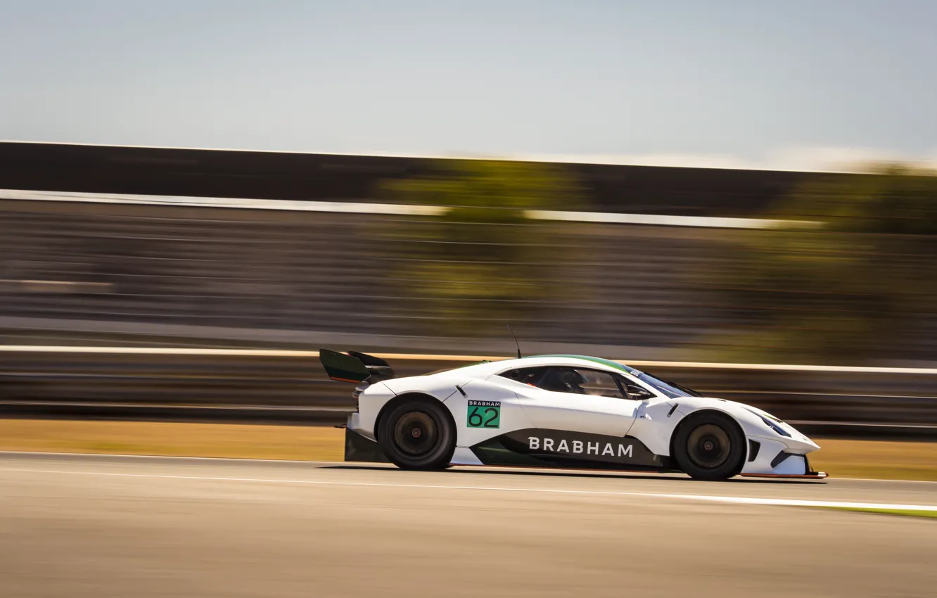 Photo wallpaper supercar, fast, Brabham, BT62, Brabham BT62