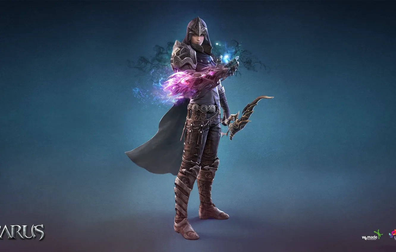 Photo wallpaper magic, the game, warrior, hood, Icarus