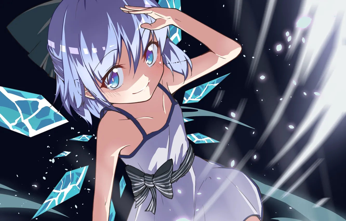 Photo wallpaper look, girl, Touhou, Touhou