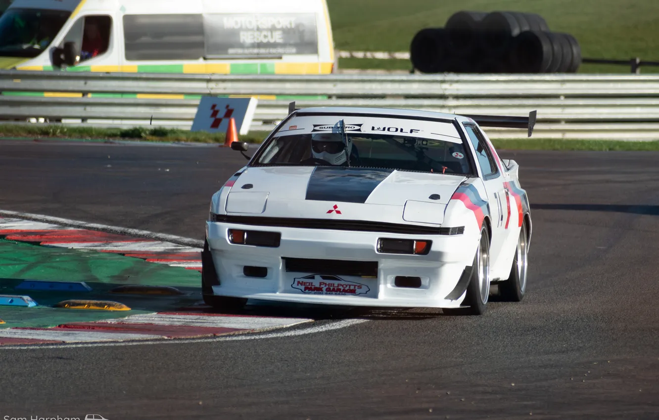 Photo wallpaper car, racing car, race track