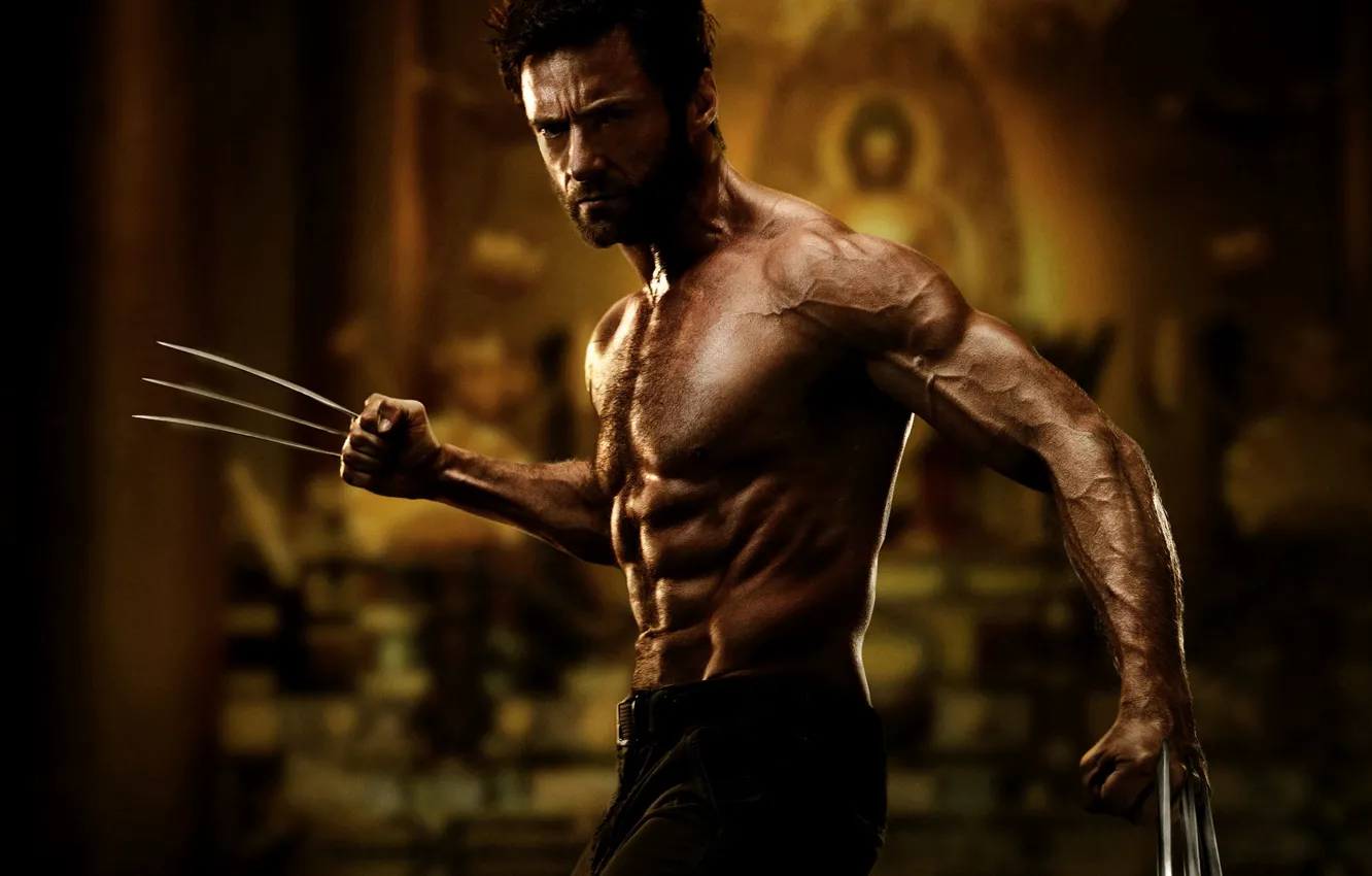 Photo wallpaper Wolverine, Wolverine, Hugh Jackman, Logan, Hugh Jackman, The Wolverine