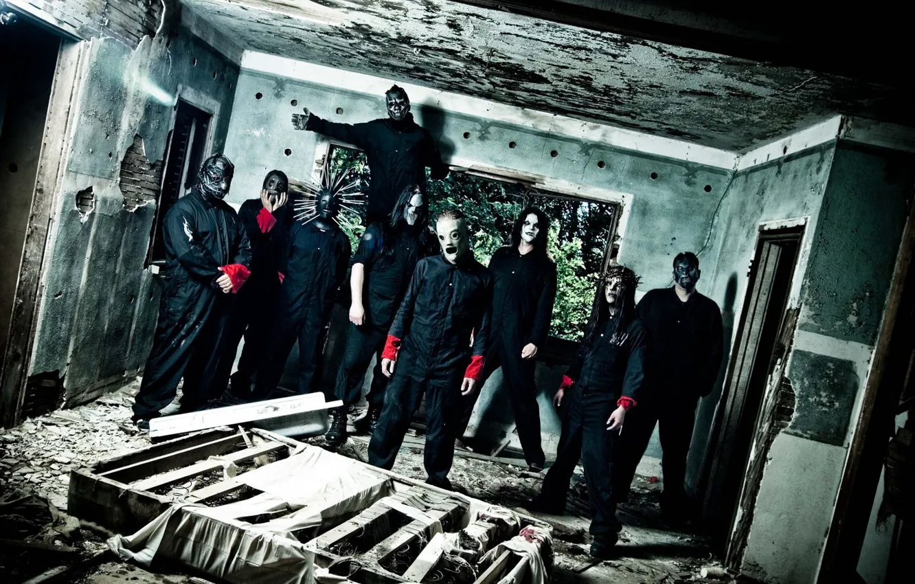 Photo wallpaper music, group, Slipknot